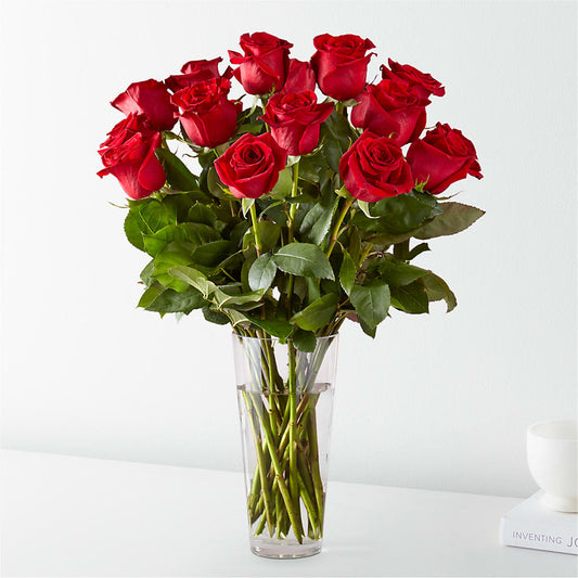 Long Stem Red Rose Bouquet – Mulhearn Flowers Llc, West Monroe LA