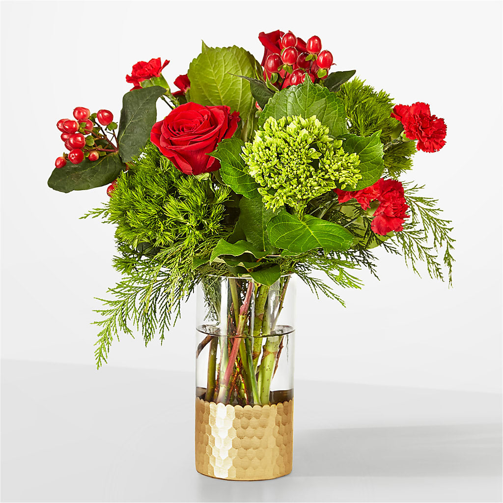 Plaid Throw Bouquet – Mulhearn Flowers Llc, West Monroe LA