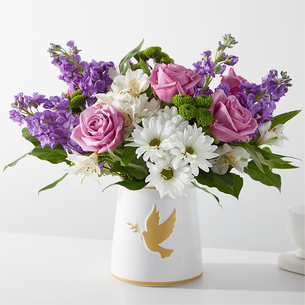 Garden of Peace Bouquet – Mulhearn Flowers Llc, West Monroe LA