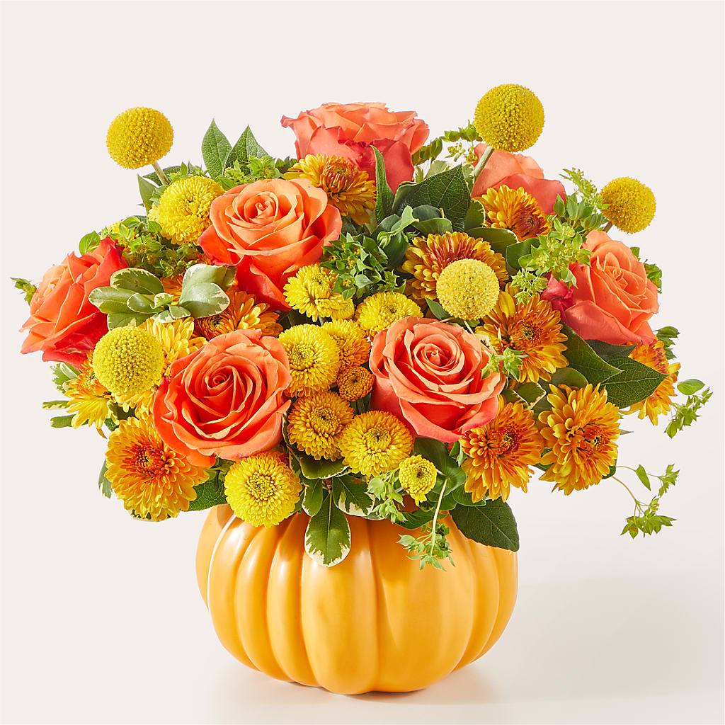 Gourdgeous Pumpkin – Mulhearn Flowers Llc, West Monroe LA
