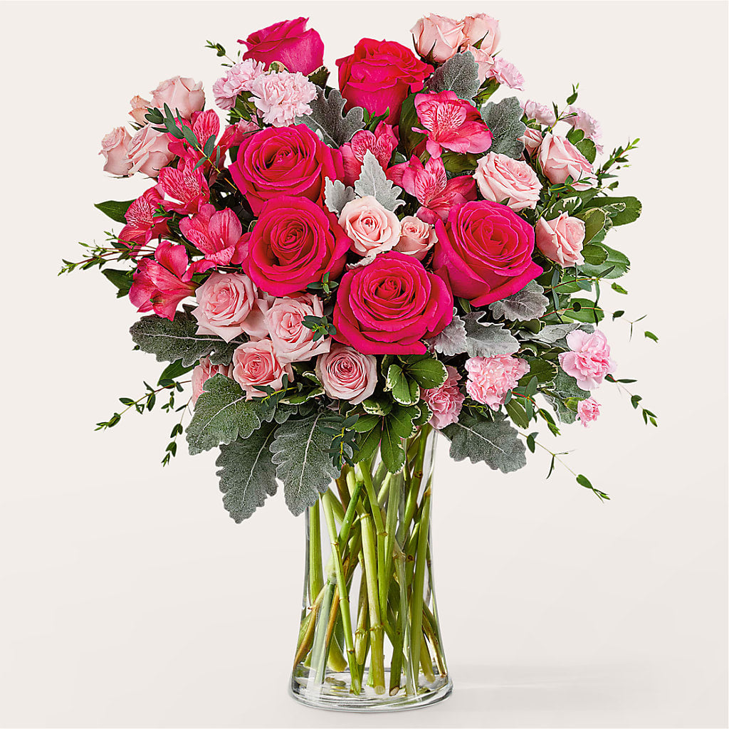 Tickled Pink Bouquet – Mulhearn Flowers Llc, West Monroe LA