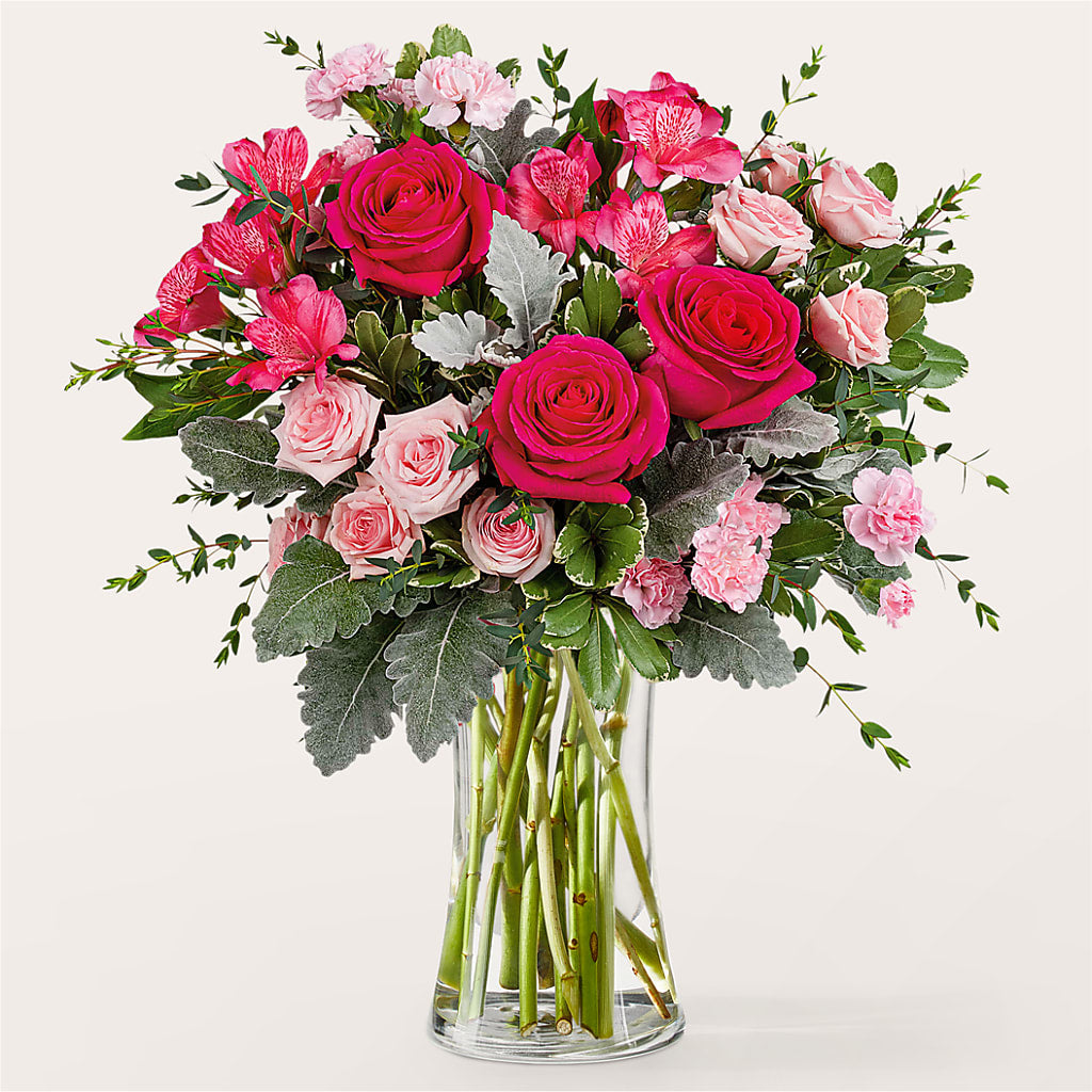 Tickled Pink Bouquet – Mulhearn Flowers Llc, West Monroe LA