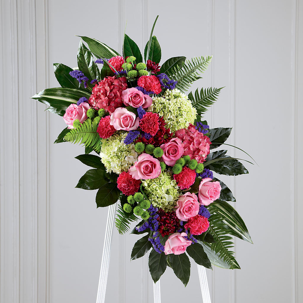 Refreshing Mix Standing Spray – Mulhearn Flowers Llc, West Monroe LA