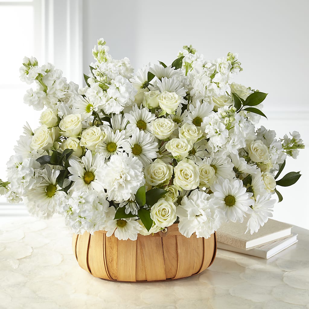 Graceful Garden Basket – Mulhearn Flowers Llc, West Monroe LA
