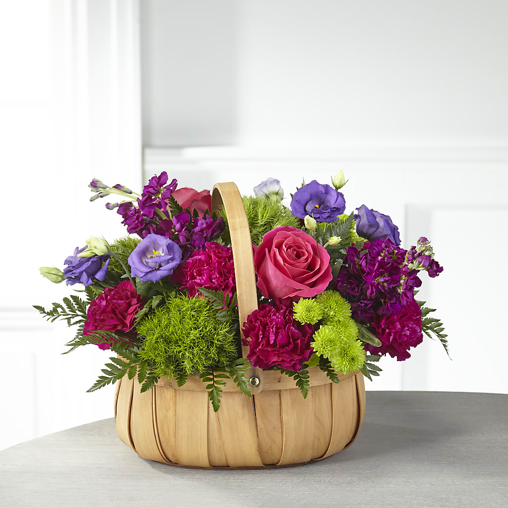 Serene Sanctuary Basket – Mulhearn Flowers Llc, West Monroe LA
