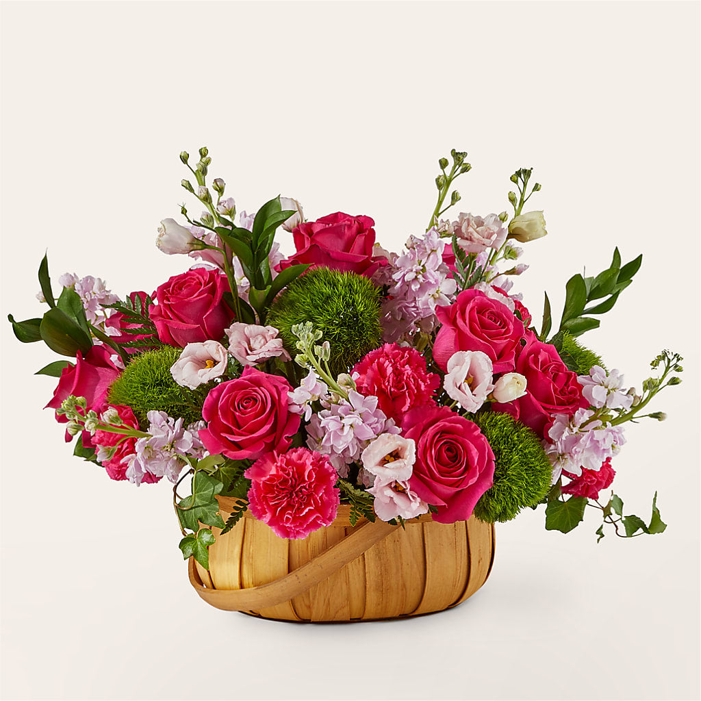 Radiance in Bloom Basket – Mulhearn Flowers Llc, West Monroe LA