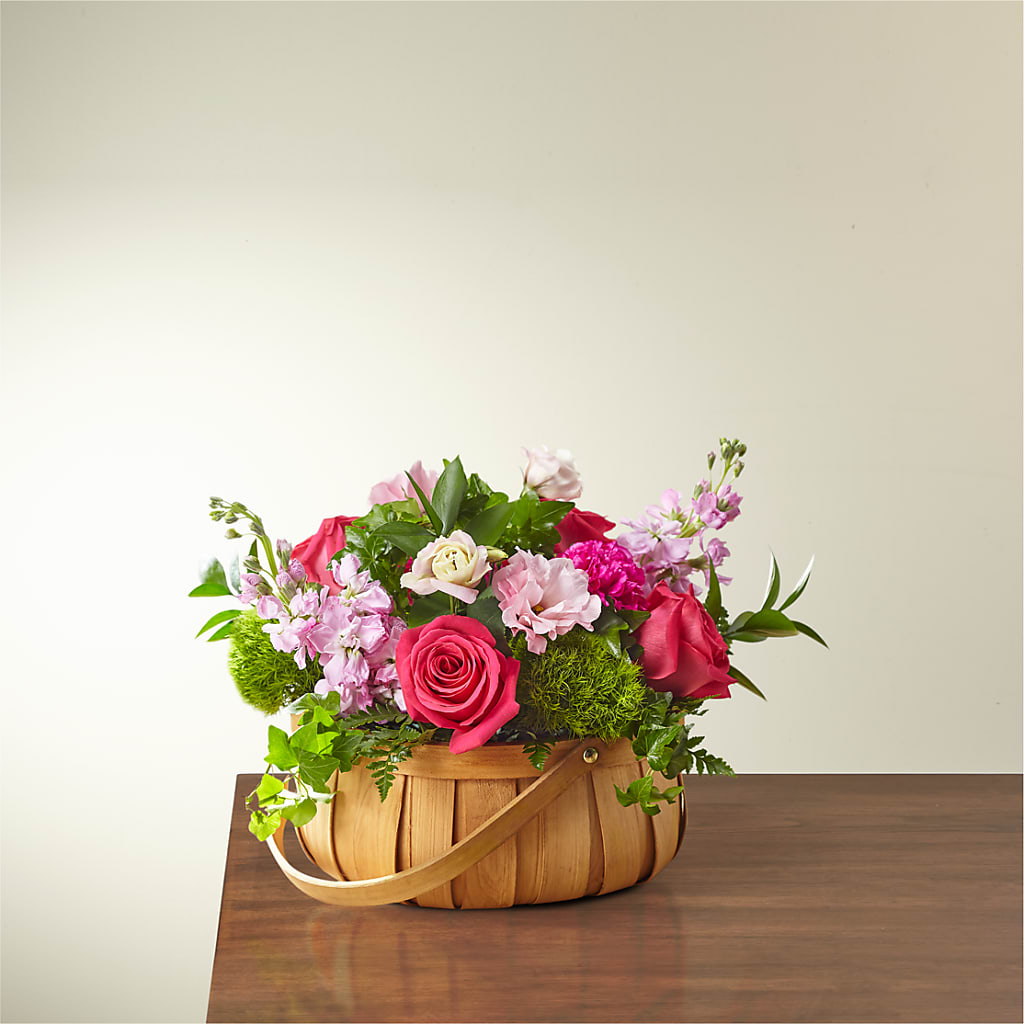 Radiance in Bloom Basket – Mulhearn Flowers Llc, West Monroe LA