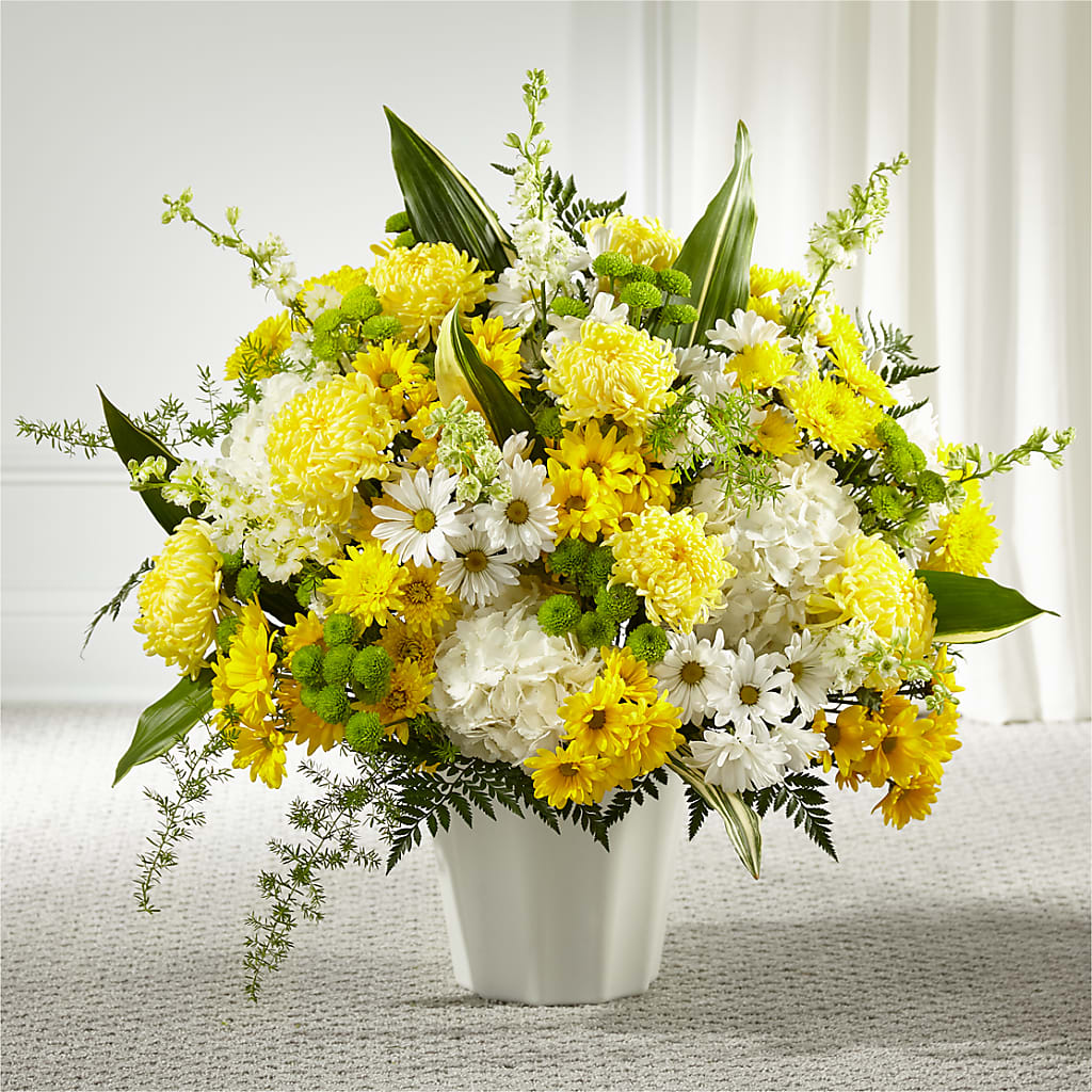 Unity & Grace Floor Basket – Mulhearn Flowers Llc, West Monroe LA