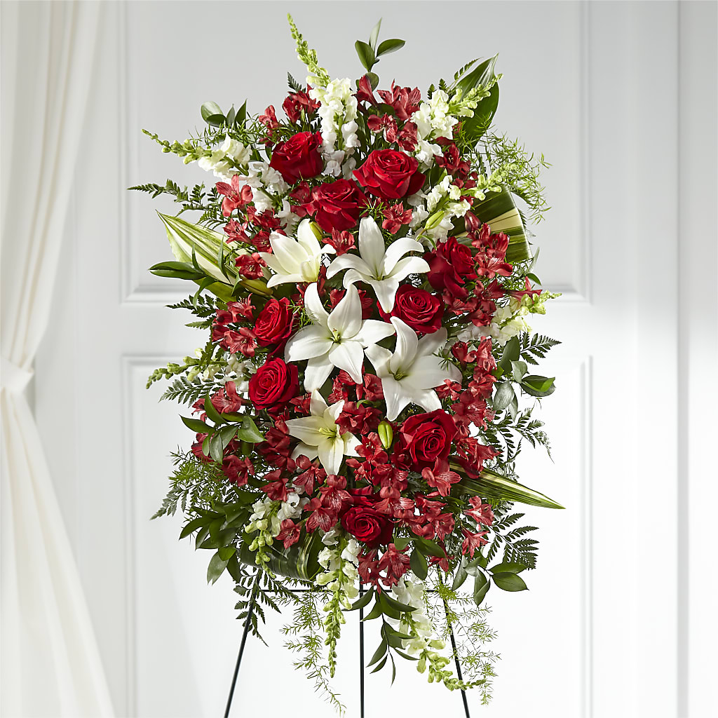 Everlasting Memory Standing Spray – Mulhearn Flowers Llc, West Monroe LA