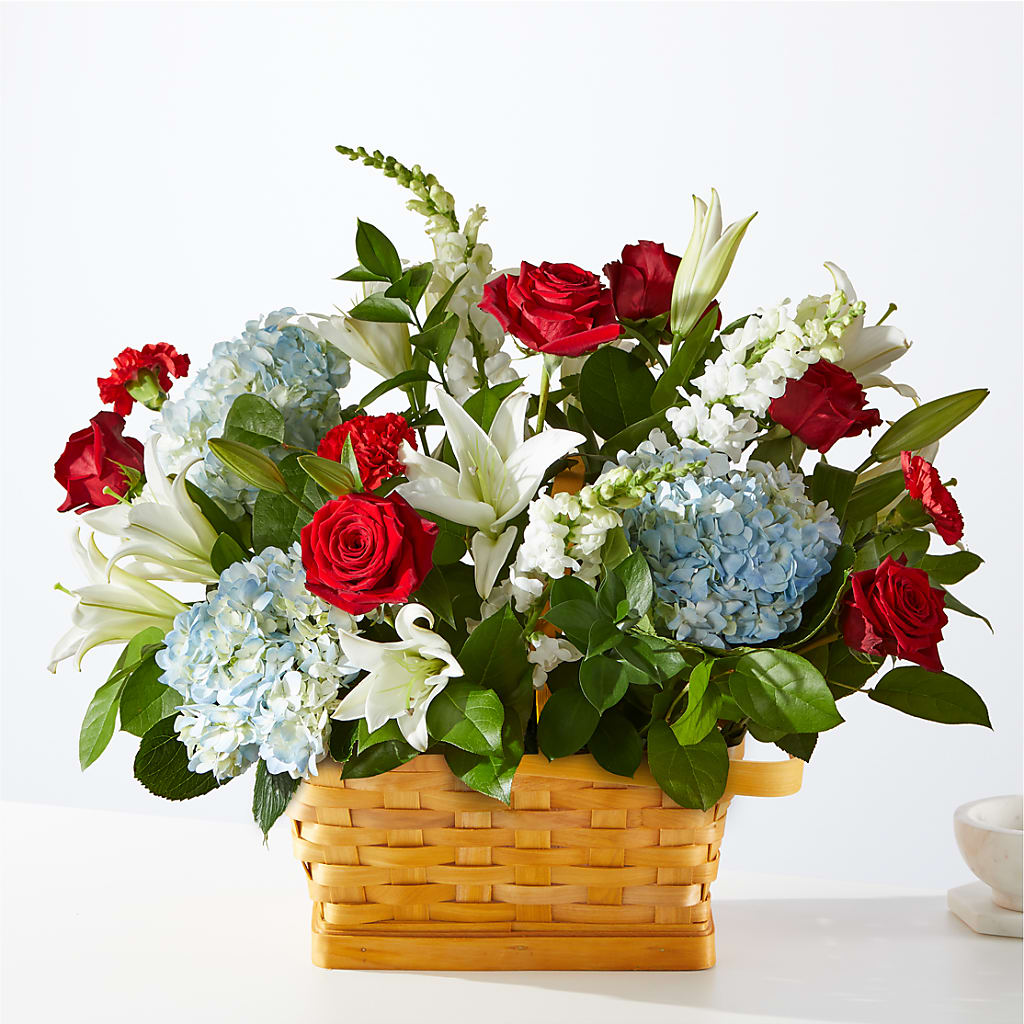 Greater Glory Basket – Mulhearn Flowers Llc, West Monroe LA