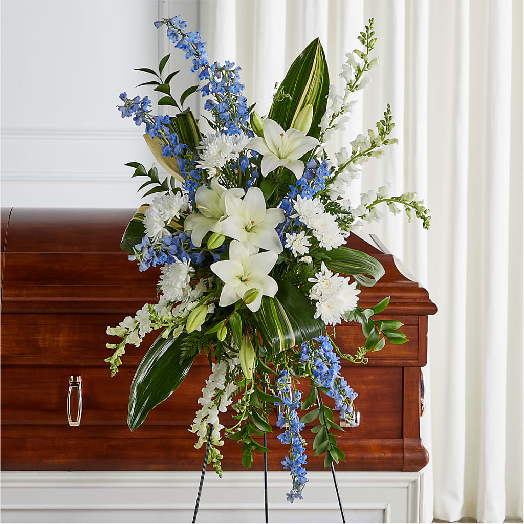 Eternal Impressions Standing Spray – Mulhearn Flowers Llc, West Monroe LA