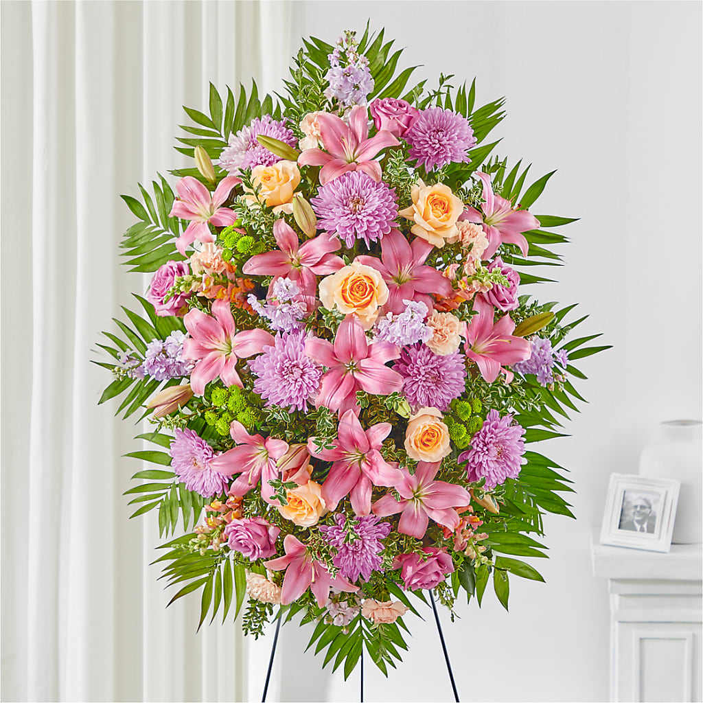 Love & Light Standing Spray – Mulhearn Flowers Llc, West Monroe LA