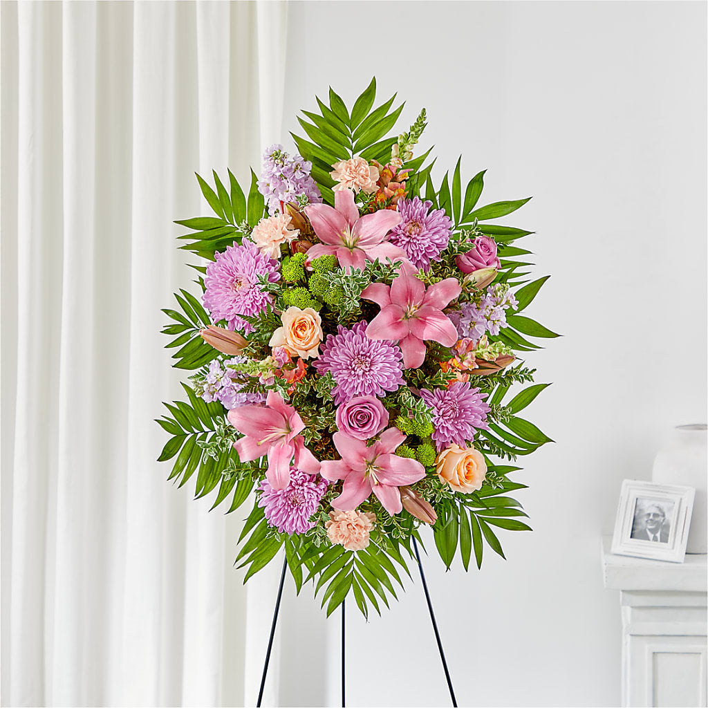 Love & Light Standing Spray – Mulhearn Flowers Llc, West Monroe LA