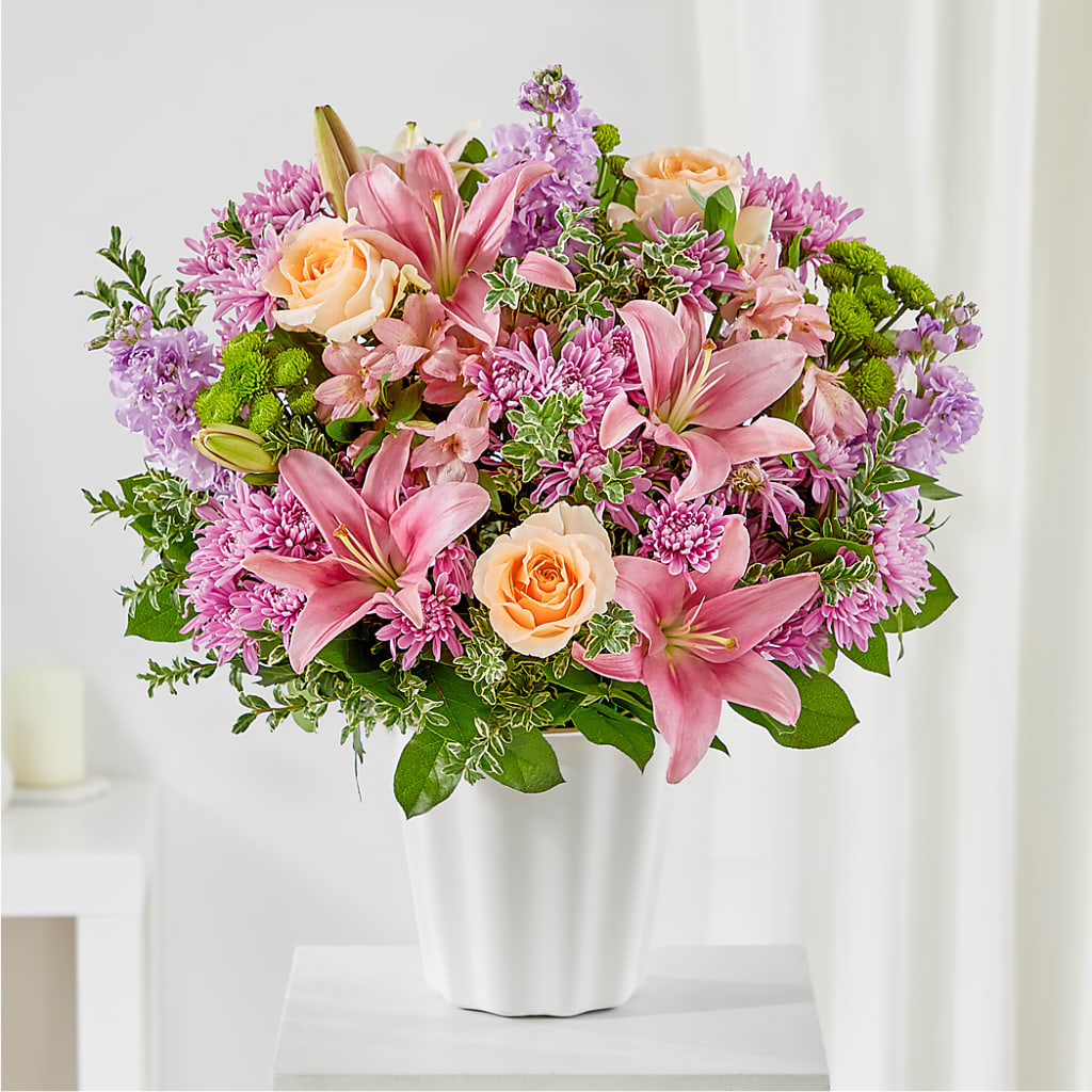 Supportive Embrace Tabletop Basket – Mulhearn Flowers Llc, West Monroe LA
