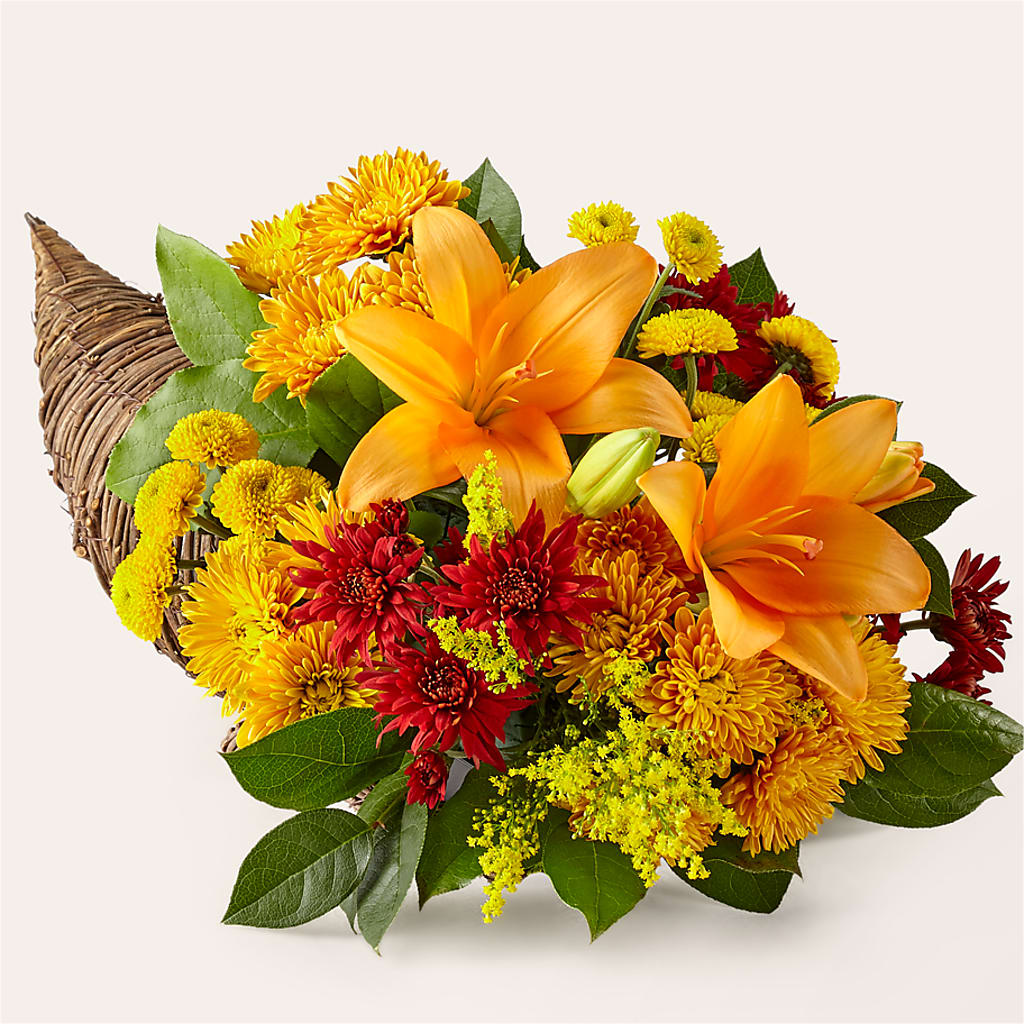 Feast of Color Cornucopia – Mulhearn Flowers Llc, West Monroe LA
