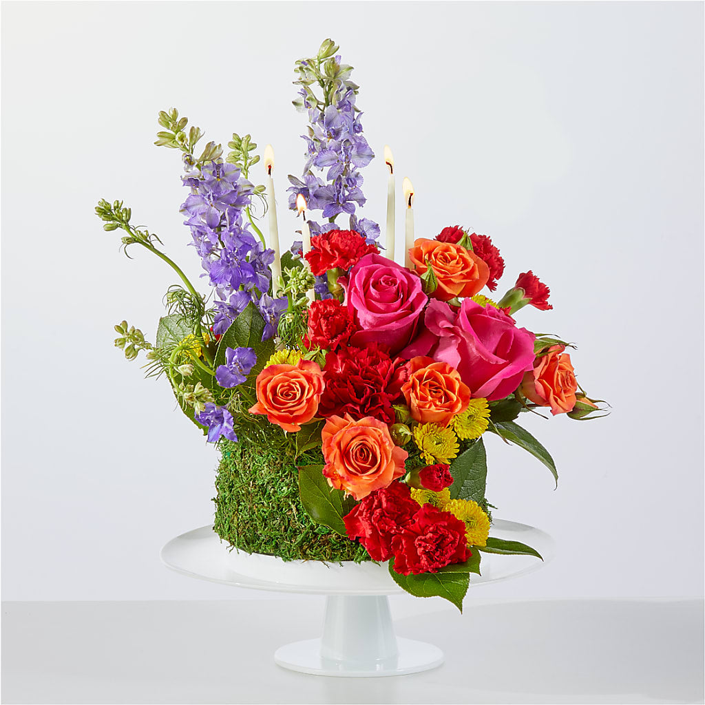 Best Year Yet Floral Cake – Mulhearn Flowers Llc, West Monroe LA