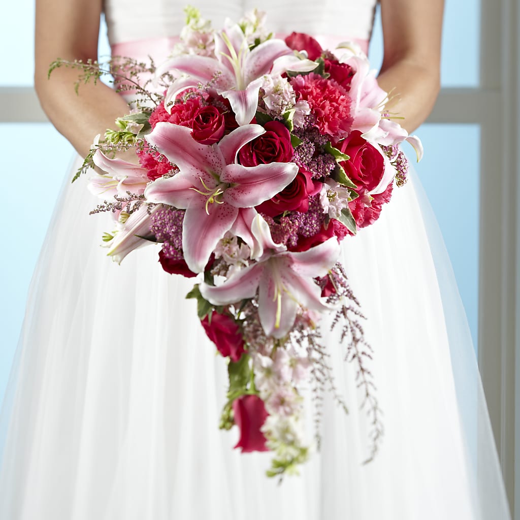 Lily & Rose Bouquet – Mulhearn Flowers Llc, West Monroe LA