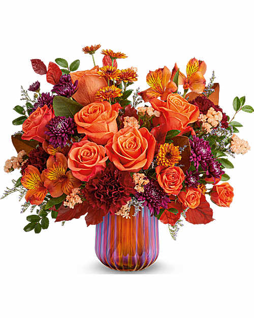 AMBER GLOW BOUQUET –  Mulhearn Flowers Llc, West Monroe LA