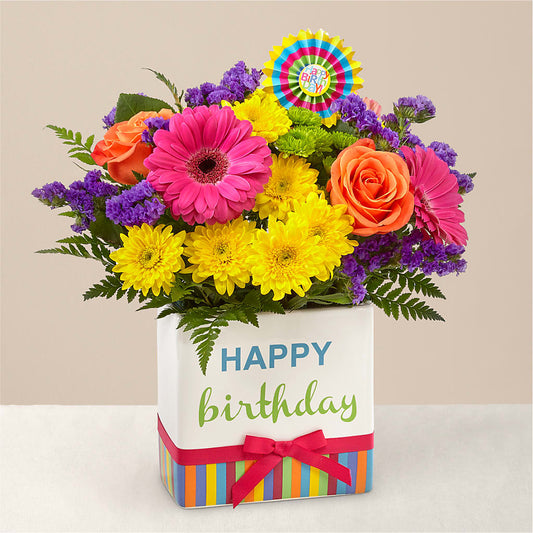 Birthday Brights Bouquet –  Mulhearn Flowers Llc, West Monroe LA