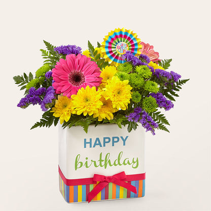Birthday Brights Bouquet –  Mulhearn Flowers Llc, West Monroe LA