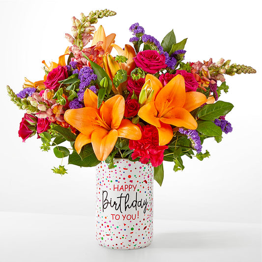 Birthday Palooza Bouquet –  Mulhearn Flowers Llc, West Monroe LA