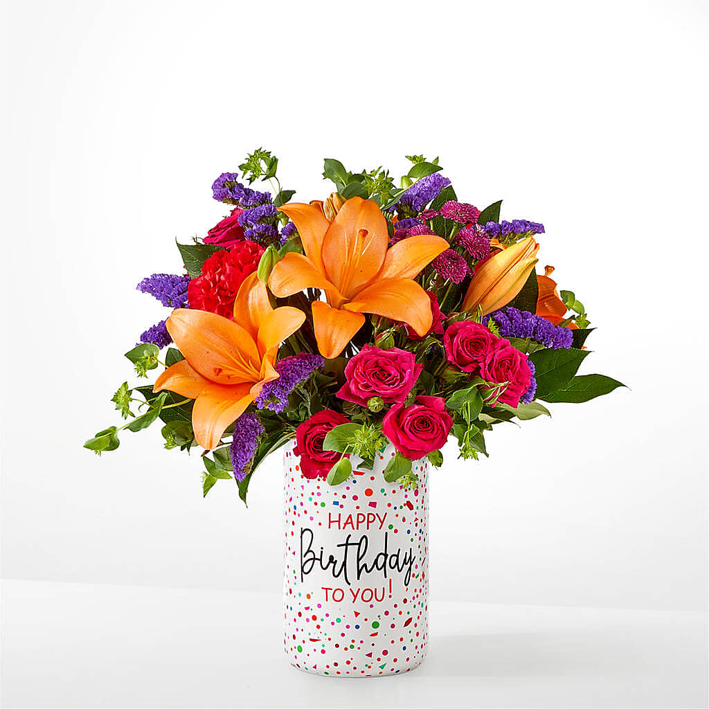 Birthday Palooza Bouquet –  Mulhearn Flowers Llc, West Monroe LA
