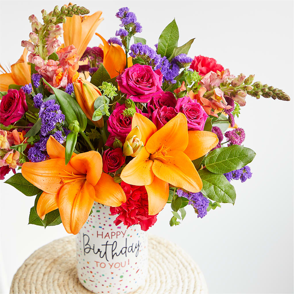 Birthday Palooza Bouquet –  Mulhearn Flowers Llc, West Monroe LA
