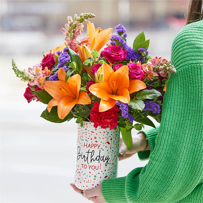 Birthday Palooza Bouquet –  Mulhearn Flowers Llc, West Monroe LA