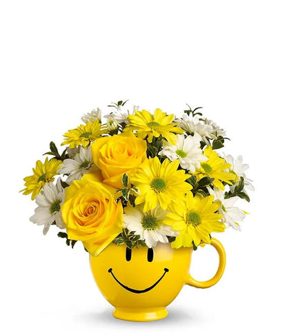 Be Happy  –  Mulhearn Flowers Llc, West Monroe LA