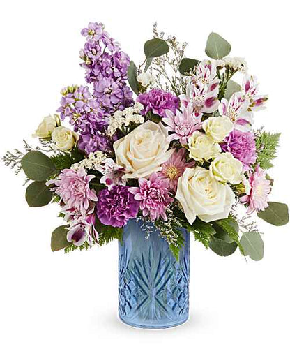 Blue Bliss Bouquet –  Mulhearn Flowers Llc, West Monroe LA