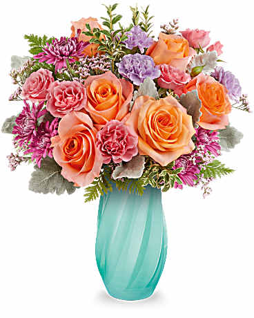 BLUE RADIANCE BOUQUET –  Mulhearn Flowers Llc, West Monroe LA