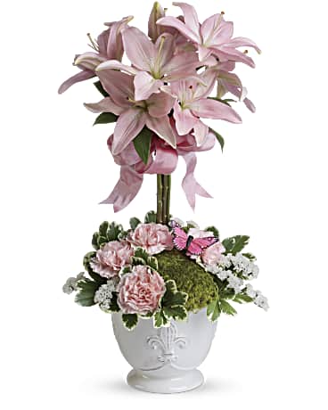 Blushing Lilies –  Mulhearn Flowers Llc, West Monroe LA