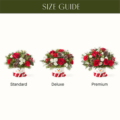 Jolly Snowman Bouquet –  Mulhearn Flowers Llc, West Monroe LA