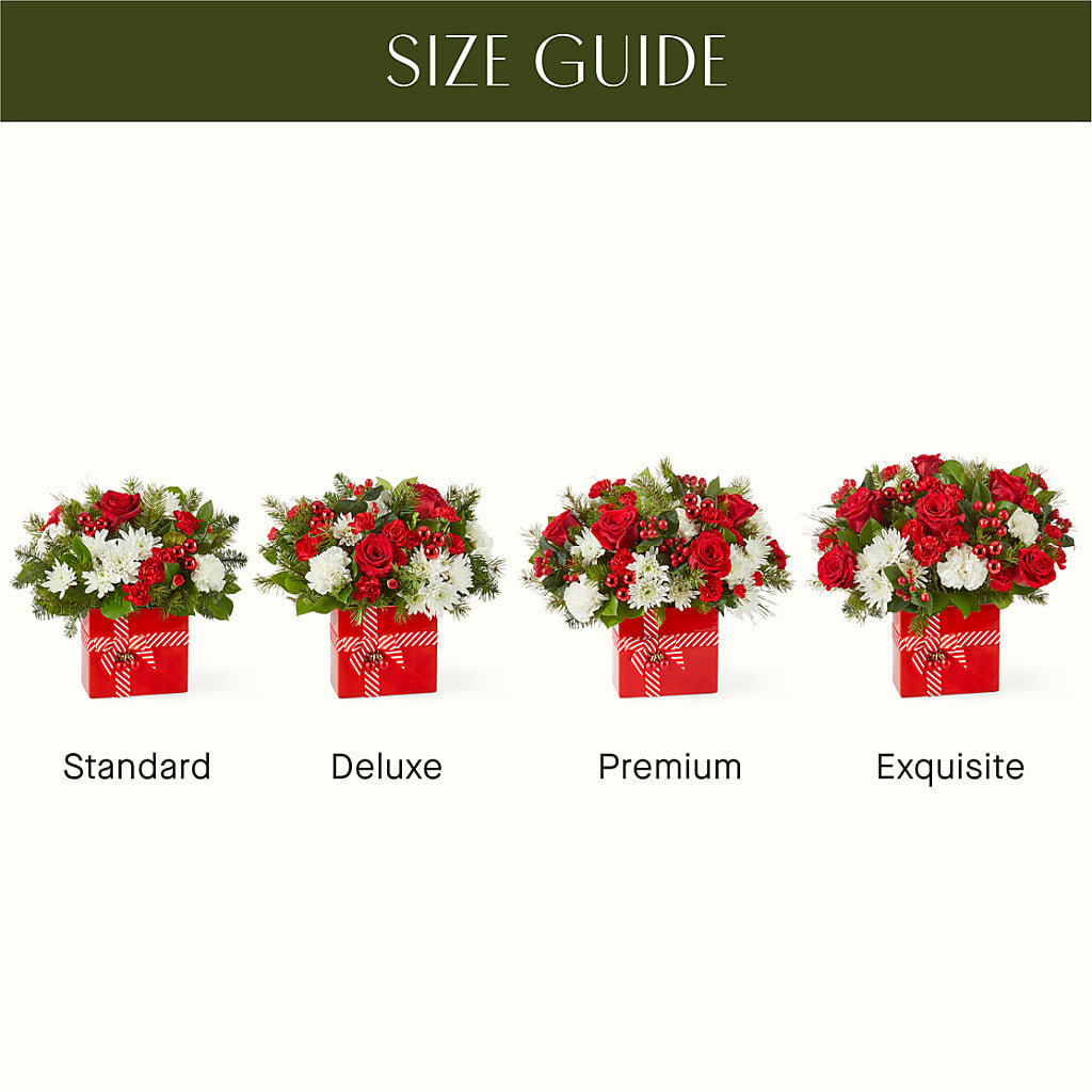 Presents Under the Tree Bouquet –  Mulhearn Flowers Llc, West Monroe LA