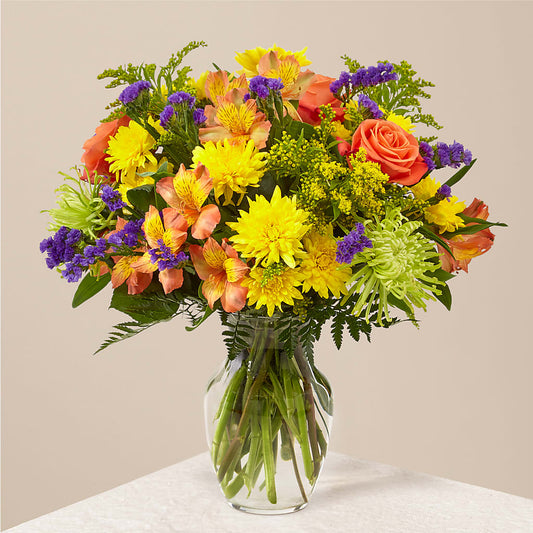 Marmalade Skies Bouquet –  Mulhearn Flowers Llc, West Monroe LA
