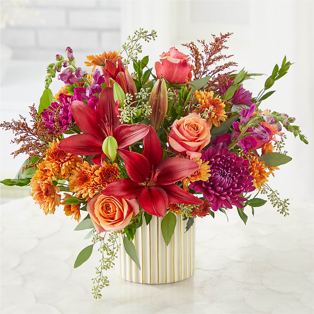 Burgundy Landscape Bouquet –  Mulhearn Flowers Llc, West Monroe LA