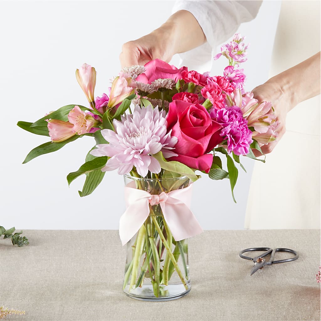 Pink Ribbon - A Florist Original –  Mulhearn Flowers Llc, West Monroe LA