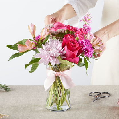 Pink Ribbon - A Florist Original –  Mulhearn Flowers Llc, West Monroe LA