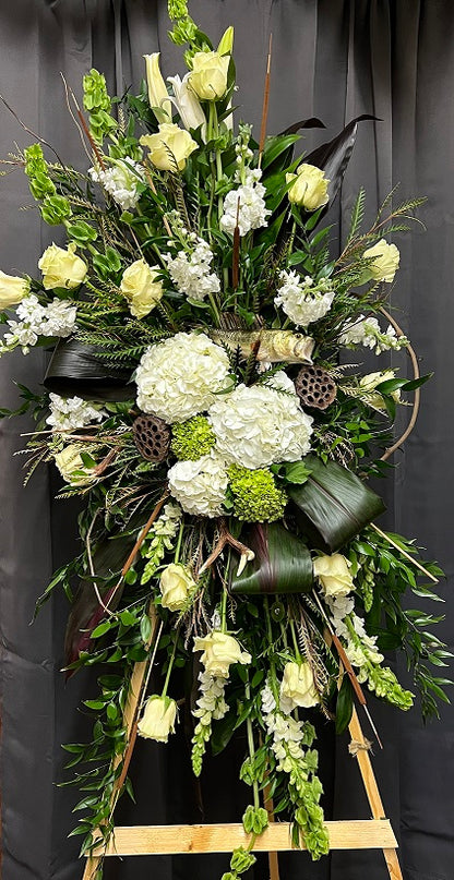 Majestic Farewell –  Mulhearn Flowers Llc, West Monroe LA