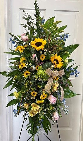 Nature's Beauty Standing Spray –  Mulhearn Flowers Llc, West Monroe LA