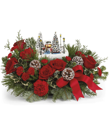 Teleflora's 2025 Thomas Kinkade Oh What Fun Bouquet