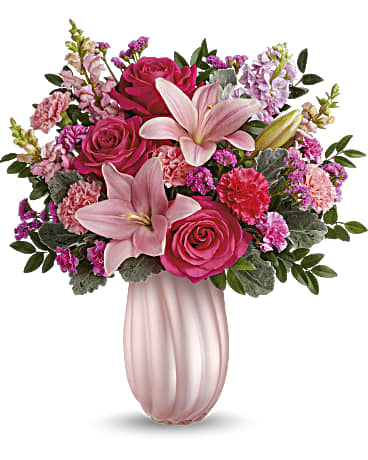 ROSY SWIRLS BOUQUET