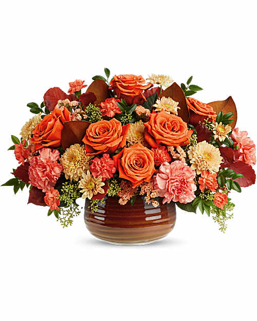 RUSTIC EMBER BOUQUET –  Mulhearn Flowers Llc, West Monroe LA
