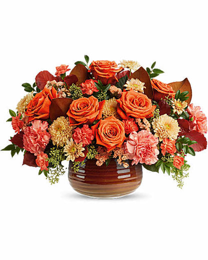 RUSTIC EMBER BOUQUET –  Mulhearn Flowers Llc, West Monroe LA