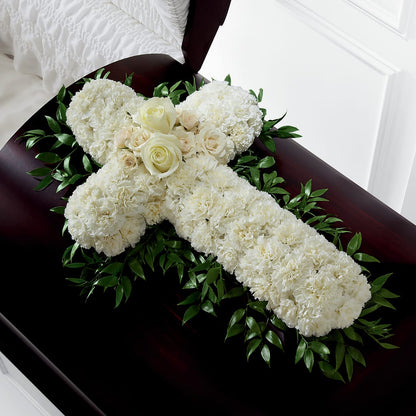 Peaceful Memories Casket Spray (Standard) –  Mulhearn Flowers Llc, West Monroe LA