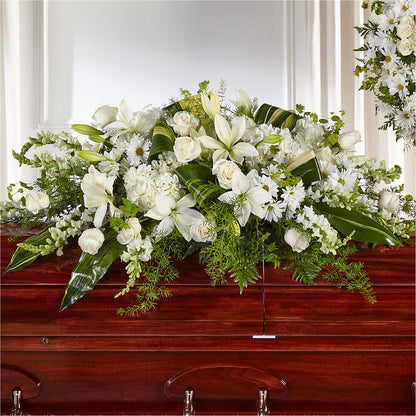 Abundance Casket Spray –  Mulhearn Flowers Llc, West Monroe LA