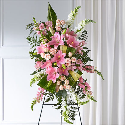 Elegant Embrace Standing Spray –  Mulhearn Flowers Llc, West Monroe LA