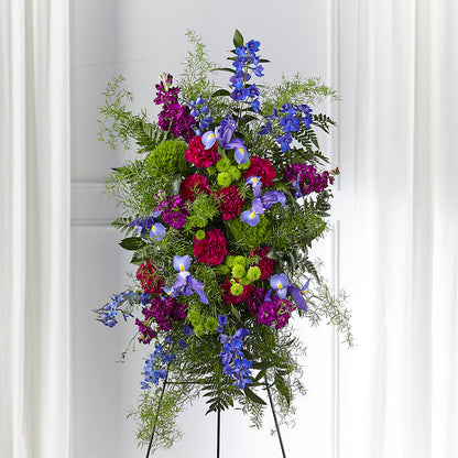 Heavenly Skies Standing Spray –  Mulhearn Flowers Llc, West Monroe LA