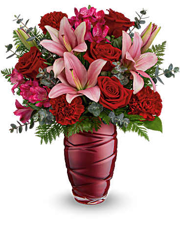 TELEFLORA'S SWIRLING EMBRACE BOUQUET