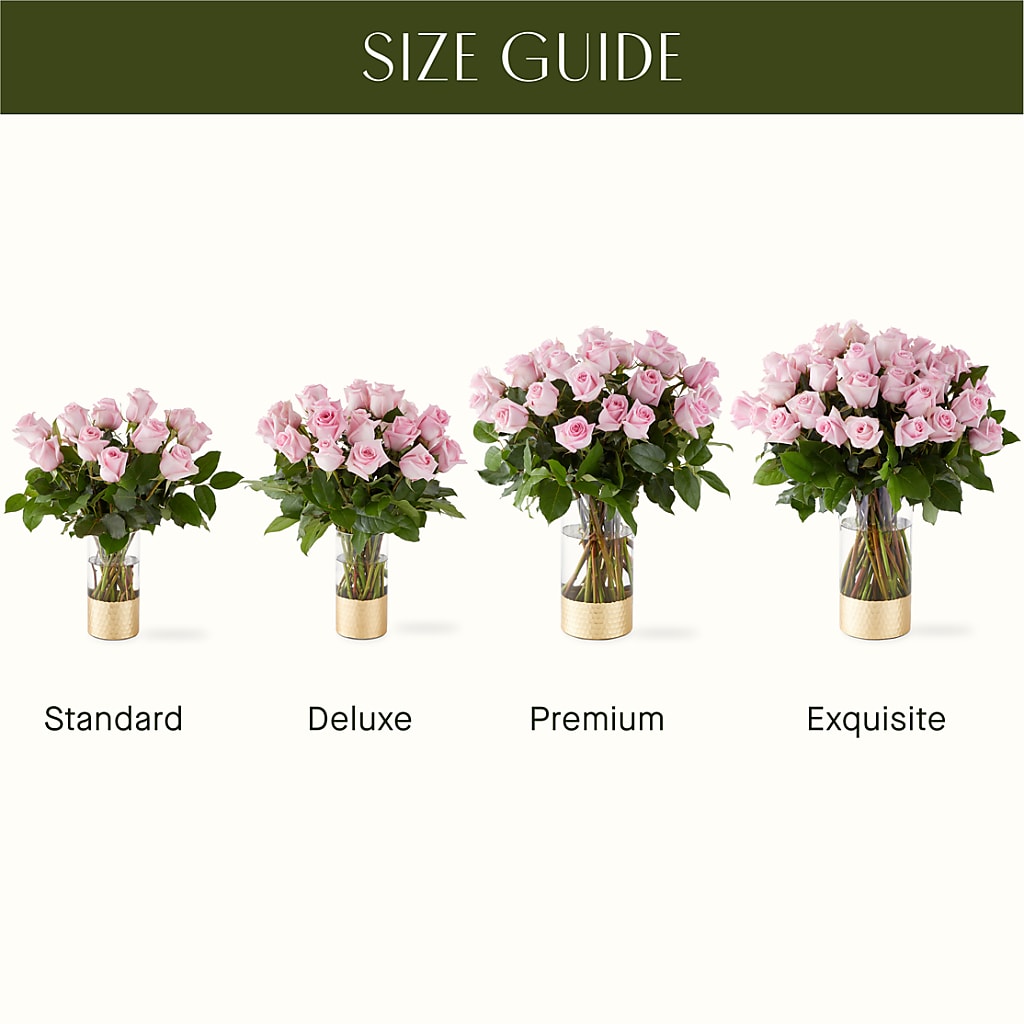 Picture Perfect Pink Rose Bouquet –  Mulhearn Flowers Llc, West Monroe LA